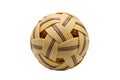 Sepak Takraw ball with clipping path