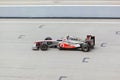 SEPANG, MALAYSIA - APRIL 8: Jenson Button (team McLaren Mercedes Royalty Free Stock Photo