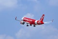 Air Asia Low Cost Airlines aircraft