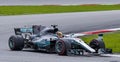 Lewis Hamilton of Mercedes AMG Petronas F1 Team Royalty Free Stock Photo