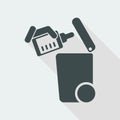 Separate waste collection icon