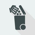 Separate waste collection icon