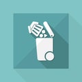 Separate waste collection icon