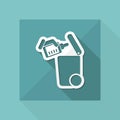 Separate waste collection icon