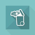 Separate waste collection icon