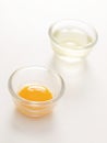 Separated egg yolk