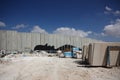 The separation wall in Palestine
