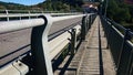 Footway over a bridge Royalty Free Stock Photo