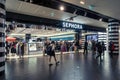 Sephora retail store frontage in Melbourne Central Shopping Centre Royalty Free Stock Photo