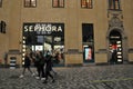 Sephora store on kobmagergade in Copenhagen Denmark