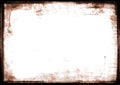 Sepia burnt edge photographic border