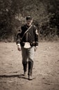 Sepia civil war union soldier