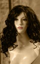 Sepia Mannequin 2 Royalty Free Stock Photo