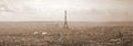 Sepia Paris Panorama