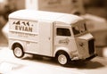 Model Car - Citroen HY Evian quality French water transporter