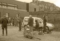 A sepia photograph local band put on a weekly show to the people of Hastings