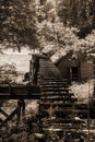 Flume at Mabry Mill, Blue Ridge Parkway, Virginia, USA Royalty Free Stock Photo