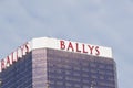 Ballys casino resort facade sign