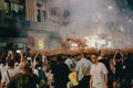 the Tai Hang Fire Dragon Dance at hong kong Sept 28 2023