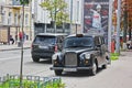 2 September 2017, Kiev - Ukraine; Austin FX4. English taxi in Kiev;