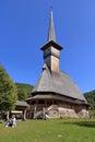 September 8 2021 - Barsana, Romania: Barsana monastery, one of the main attractions in Maramures in Romania Royalty Free Stock Photo