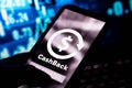 September 1, 2021, Brazil. In this photo illustration the CashBack logo seen displayed on a smartphone