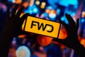 September 17, 2022, Brazil. In this photo illustration, the FWD Group logo is seen displayed on a smartphone