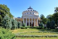 September 4 2021 - Bucharest in Romania: The Romanian Atheneum - Ateneul Roman Royalty Free Stock Photo