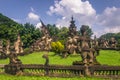 September 26, 2014: Buddhist stone statues in Buddha Park, Laos Royalty Free Stock Photo