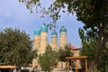 Chor Minor or Madrasah of Khalif Niyaz-kul in Bukhara, Uzbekistan Royalty Free Stock Photo