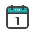 September 1 Calendar Day or Calender Date for Deadlines or Appointment