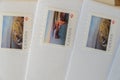 9 september 2021 - Calgary Alberta Canada - Canada Postage stamps on envelopes for mail