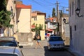 September 11 2023 - Elbasan, Albania: hustle and bustle in the streets in the town center