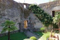 September 11 2023 - Elbasan, Albania: View of the walls of the Castle