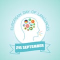 26 september European Day of Languages