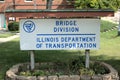 The sign of the Bridge Division building.