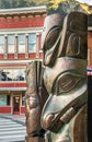 September 14, 2018 - Juneau, AK: Bronze sculptures celebrating Native heritage.