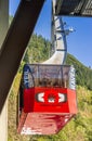 September 14, 2018 - Juneau, AK: Tourists return from Mount Roberts on Tramway.