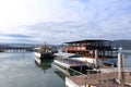 September 27 2022 - Knysna, South Africa: Knysna Waterfront in the Garden Route