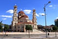 September 13 2023 - Korca, Albania: The orthodox church of Saint George Royalty Free Stock Photo