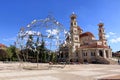 September 13 2023 - Korca, Albania: The orthodox church of Saint George Royalty Free Stock Photo