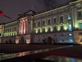 8 September 2022 - London, England: Buckingham Palace - death of Queen Elizabeth Royalty Free Stock Photo