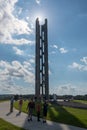 September 11, 2001 memorial site for Flight 93 in Shanksville Pennsylvania Royalty Free Stock Photo