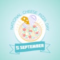 5 september National Cheese Pizza Day