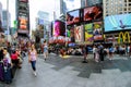 Times Square office building Manhattan, New York, USA Royalty Free Stock Photo