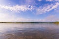 September 03, 2014 - Panorama of Chitwan National Park, Nepal Royalty Free Stock Photo