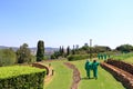 September 29 2022 - Pretoria, South Africa: View over Pretoria city from the Union Buildings near the Nelson Mandela Monument