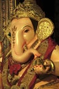 22 September 2023, Pune, Maharashtra, India, Beautiful idol of Lord Ganesh installed by Guruji Talim Ganpati during Ganesh
