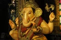 22 September 2023, Pune, Maharashtra, India, Beautiful idol of Lord Ganesh installed by Guruji Talim Ganpati during Ganesh