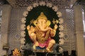 01 September 2022, Pune, Maharashtra, India, Beautiful idol of Lord Ganesh installed by Guruji Talim Ganpati during Ganesh